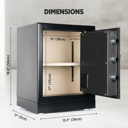 Datasavior Spacious Home Office Safe - HAOG