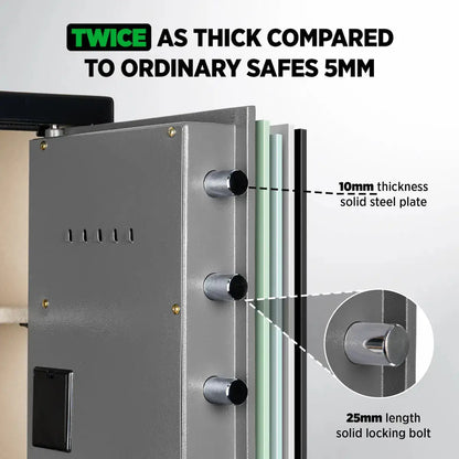 Datasavior Spacious Home Office Safe - HAOG