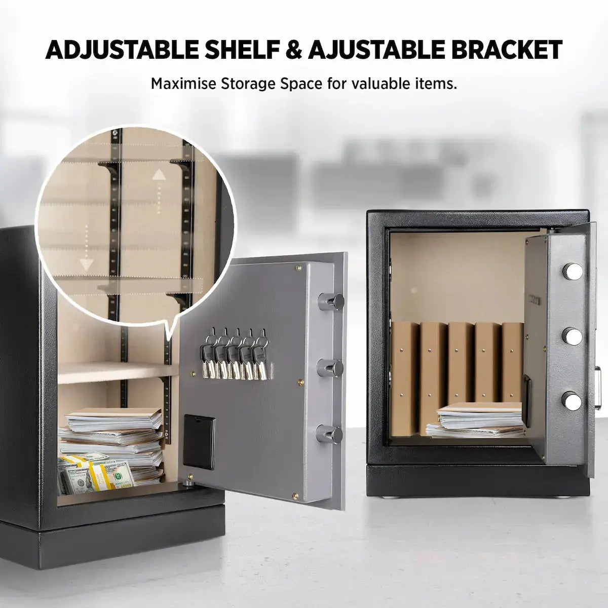 Datasavior Spacious Home Office Safe - HAOG