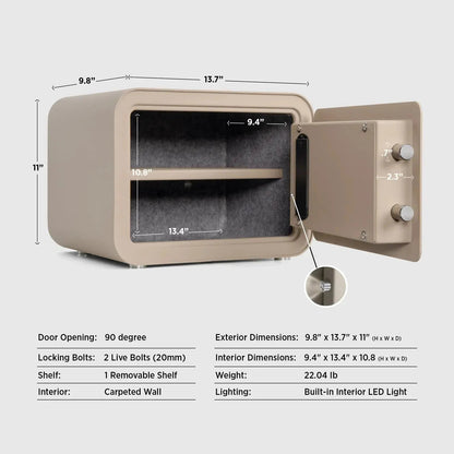Millitari QT25 Compact Safe – Secure, Stylish, and Built to Last - HAOG