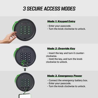 Millitari QT25 Compact Safe – Secure, Stylish, and Built to Last - HAOG