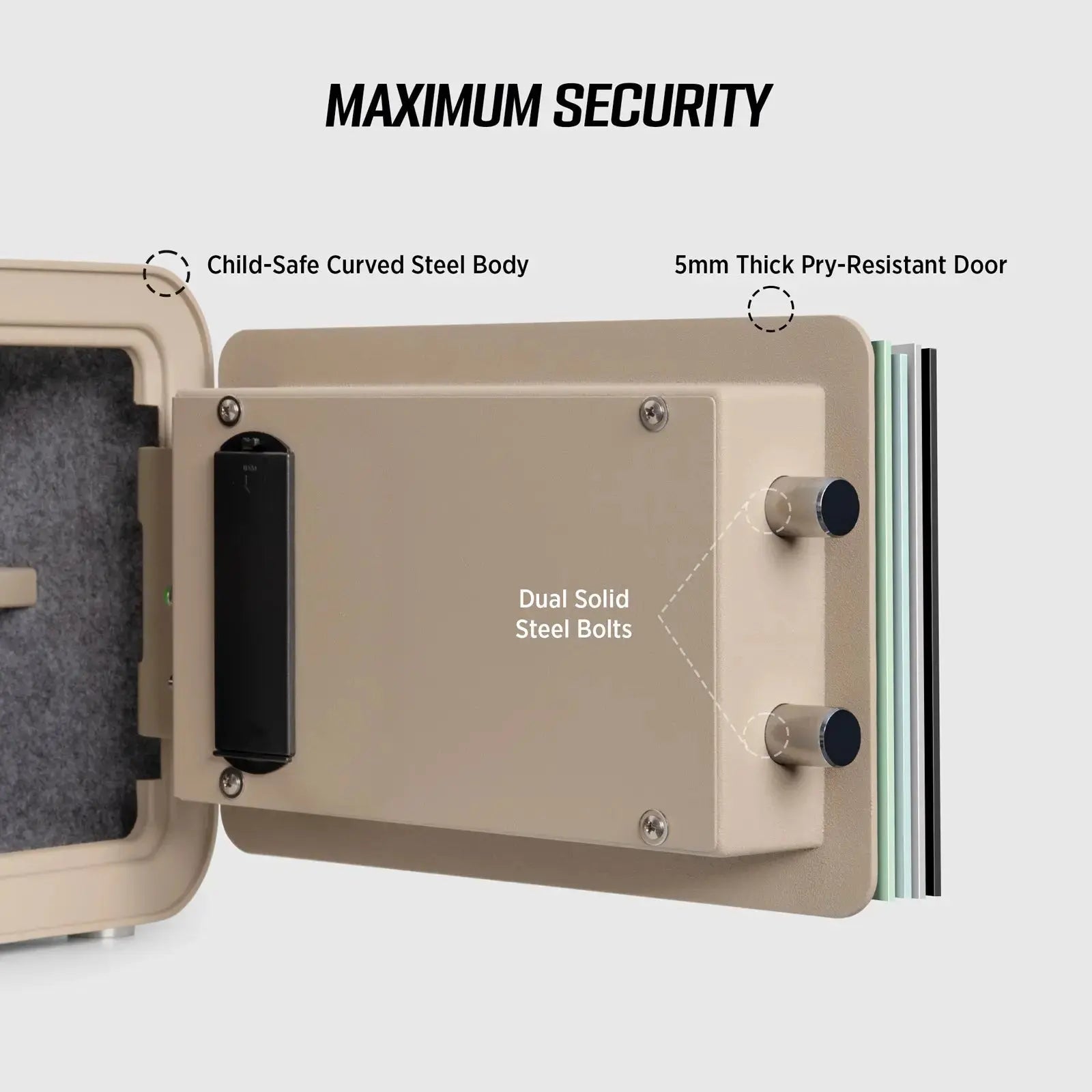 Millitari QT25 Compact Safe – Secure, Stylish, and Built to Last - HAOG