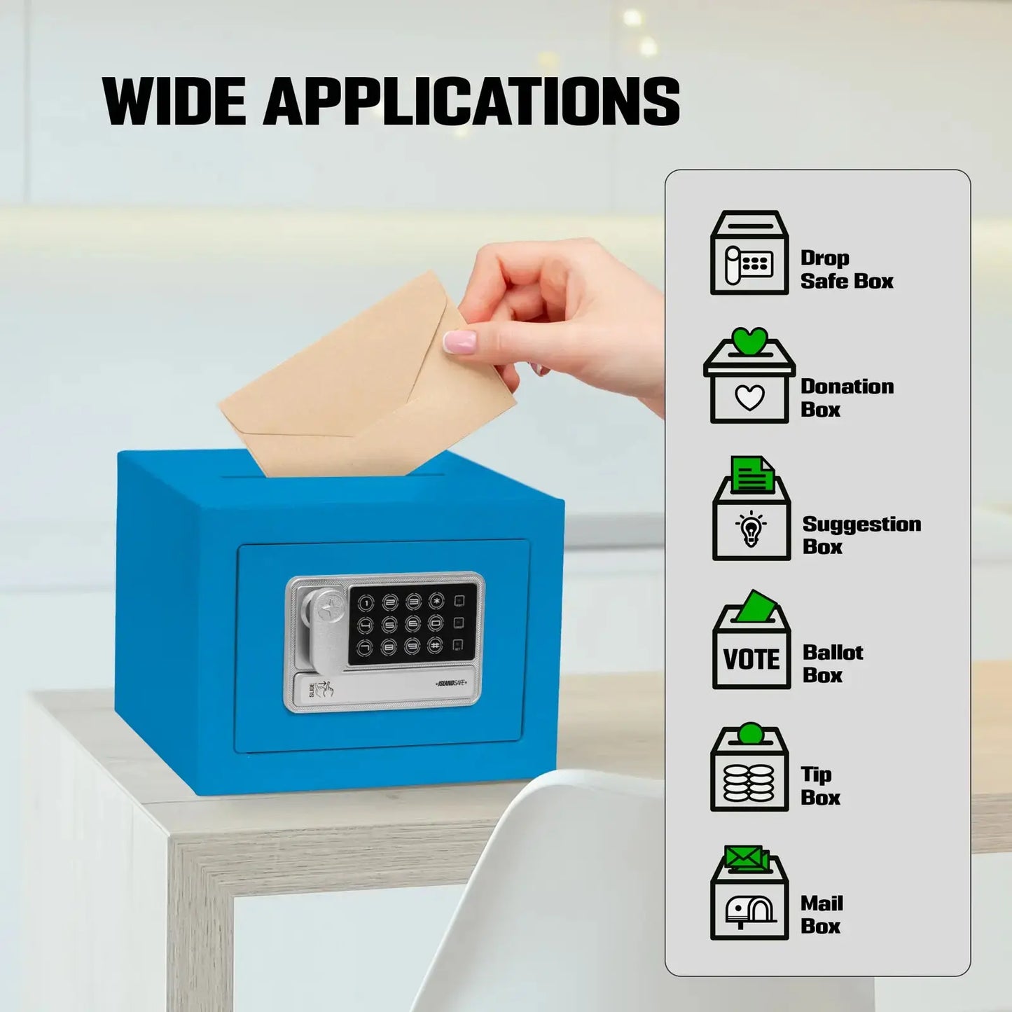 Mini Envelope Deposit Safe - HAOG