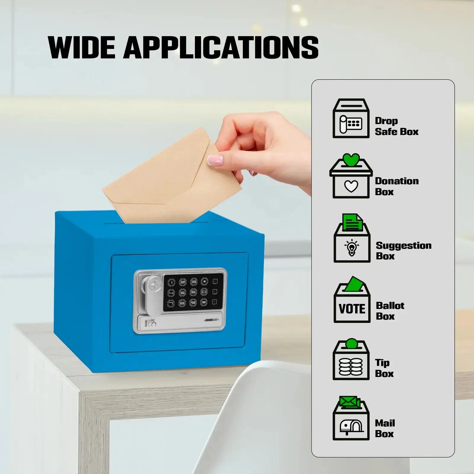 Mini Envelope Deposit Safe - HAOG