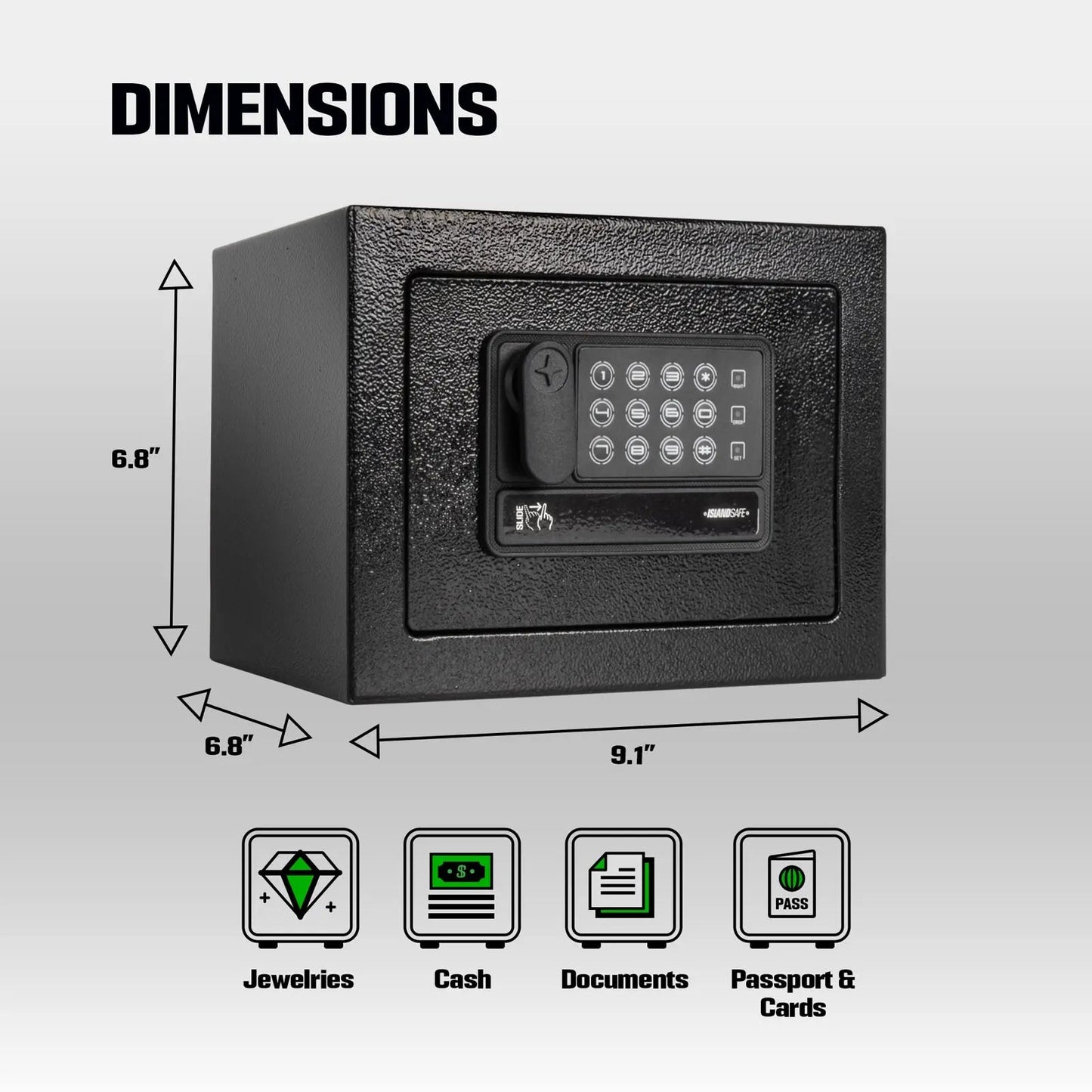 Mini Envelope Deposit Safe - HAOG