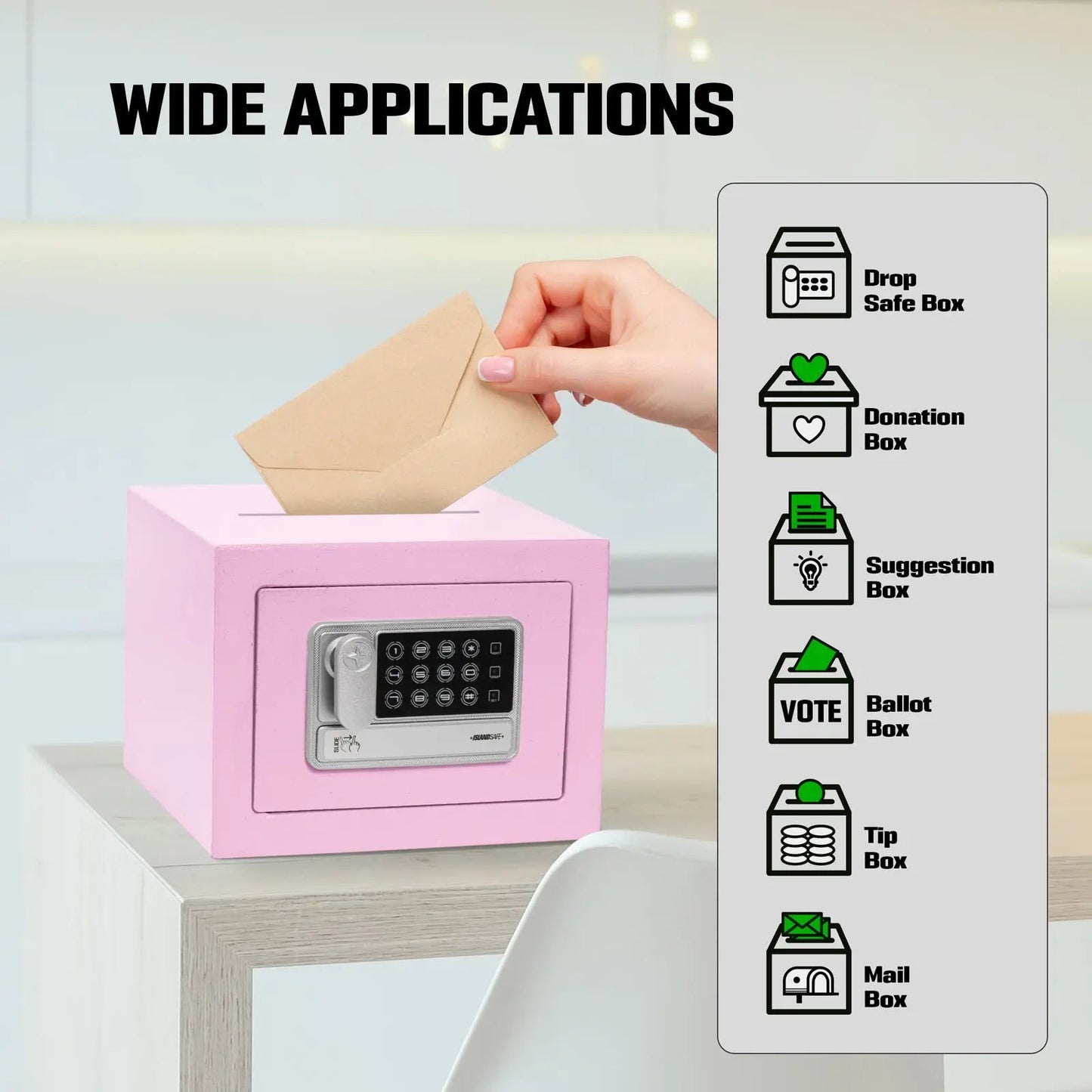 Mini Envelope Deposit Safe - HAOG