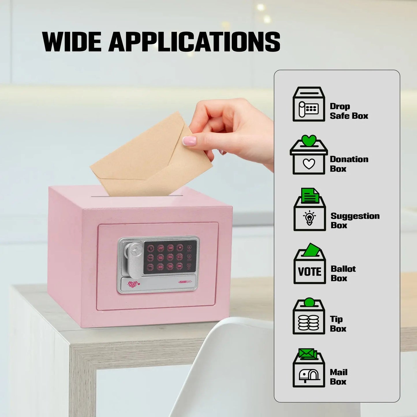 Mini Envelope Deposit Safe - HAOG